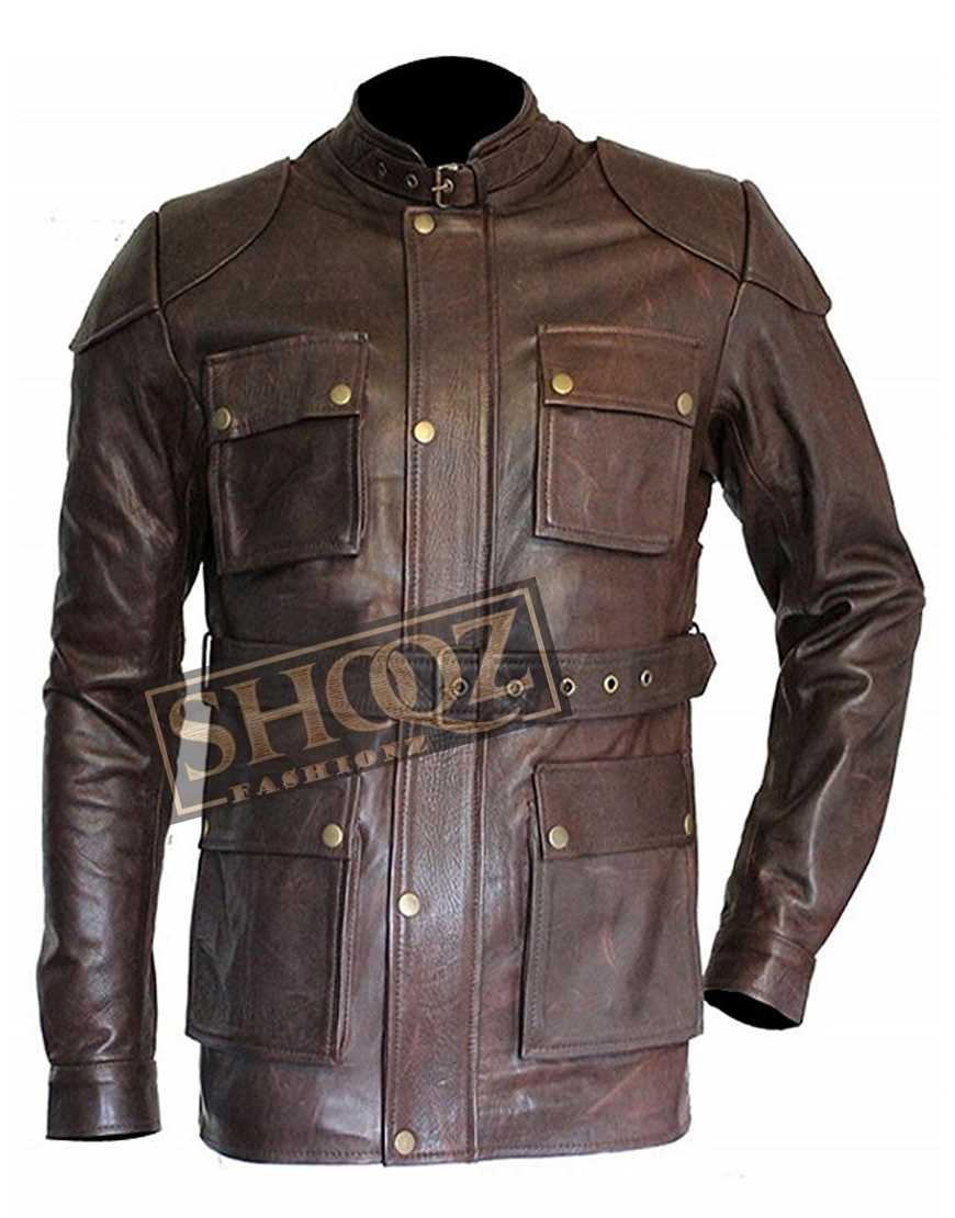 The Curious Case Of Benjamin Button Brad Pitt Leather Jacket